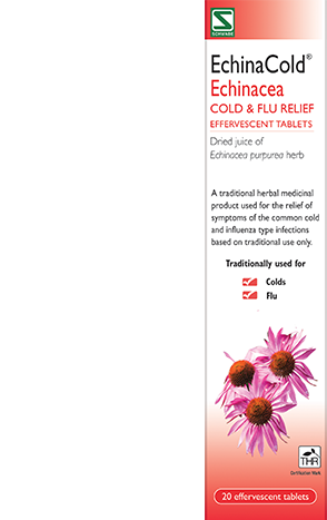 EchinaCold Echinacea Cold & Flu Relief Effervescent Tablets