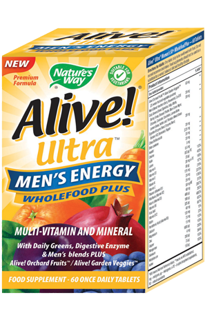Alive! Ultra Men's Energy Wholefood Plus