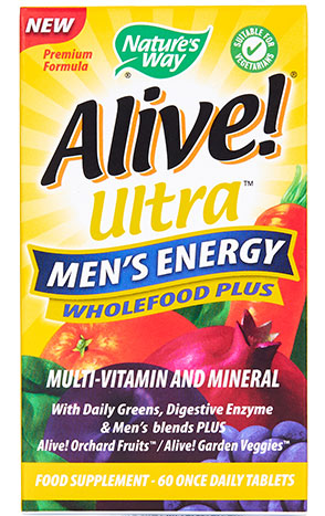 Alive! Ultra Men's Energy Wholefood Plus
