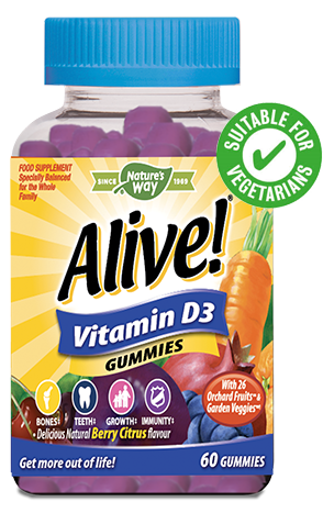 Alive! Vitamin D3 Gummies