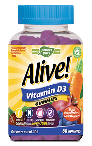 Alive! Vitamin D3 Gummies