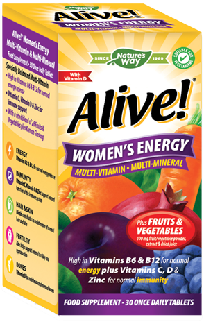 Alive! Women's Energy Multivitamin Tablets