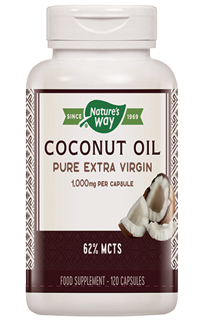 Coconut Oil Capsules - Nature's Way