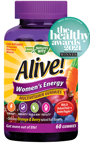 Alive! Women's 50+ Multivitamin Gummies